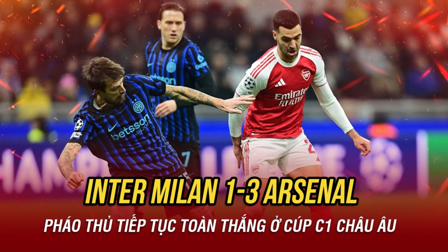 Kết quả bóng đá hôm nay 21/1: Arsenal tiếp tục toàn thắng ở Cúp C1 châu Âu